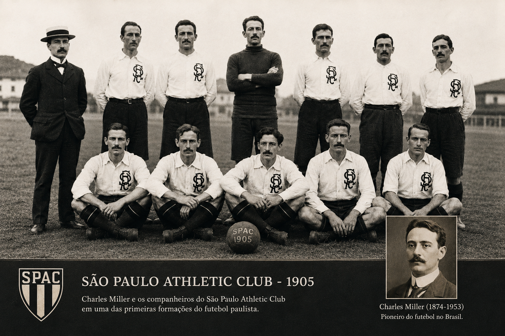 história do futebol no Brasil