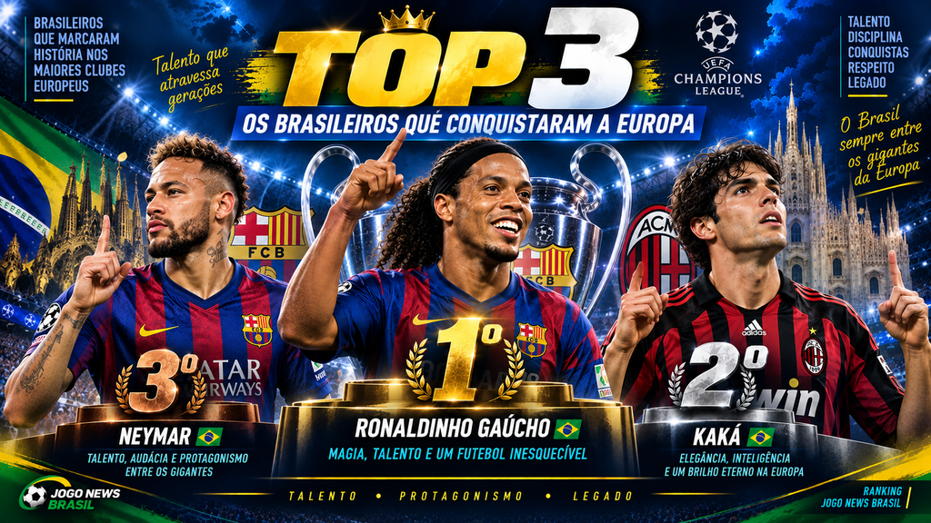 jogadores brasileiros na Europa